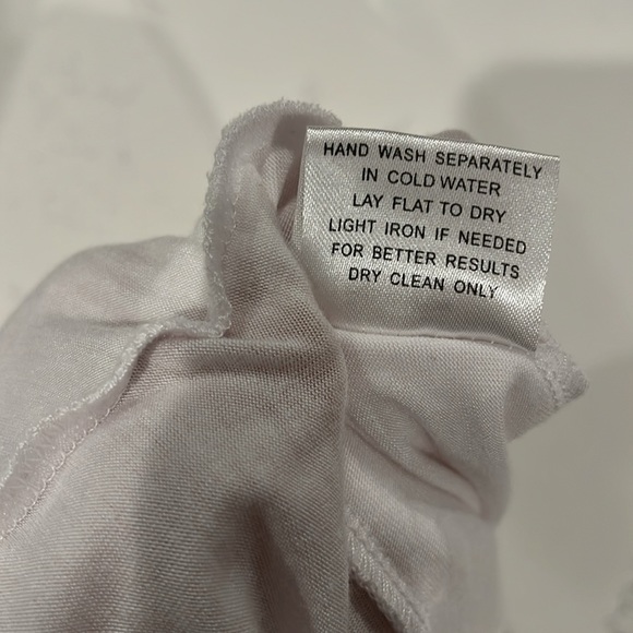 Shana SZ Med layering ivory camisole with ivory embroidery on scalloped mesh - Picture 8 of 8